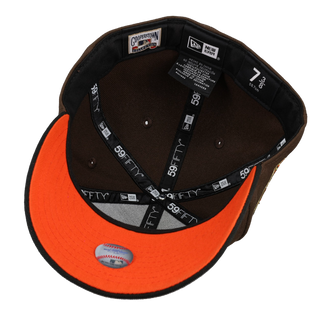 Arizona Diamondbacks 1998 Inaugural Season Brown Cow Print 59Fifty Fitted Hat