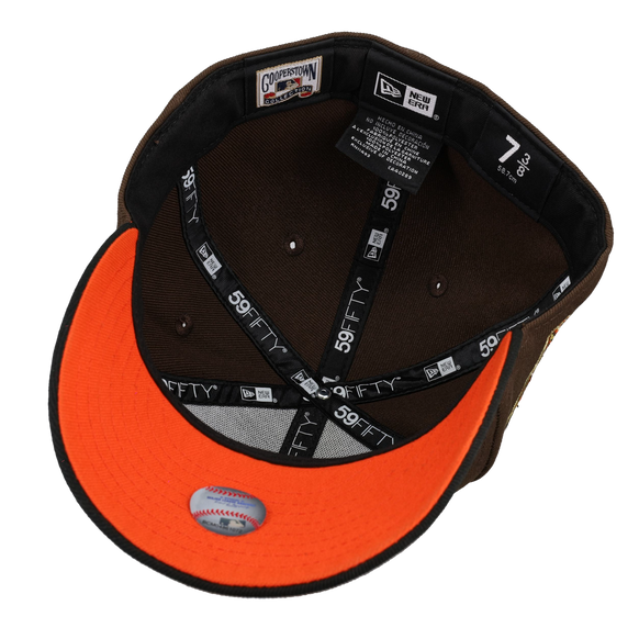 Arizona Diamondbacks 1998 Inaugural Season Brown Cow Print 59Fifty Fitted Hat