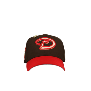 Arizona Diamondbacks 1998 Inaugural Season Walnut/Red 59Fifty Fitted Hat