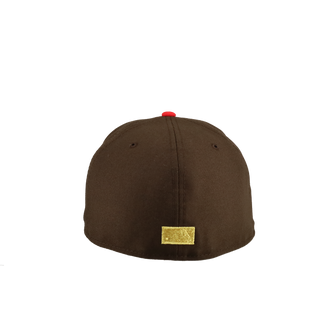 Arizona Diamondbacks 1998 Inaugural Season Walnut/Red 59Fifty Fitted Hat