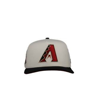 Arizona Diamondbacks 10th Anniversary Off White/Black 9Fifty A Frame Snapback Hat