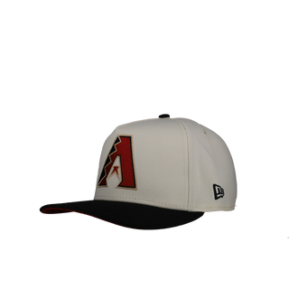 Arizona Diamondbacks 10th Anniversary Off White/Black 9Fifty A Frame Snapback Hat