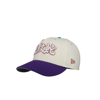 Arizona Diamondbacks 2001 World Series Kanji Off White/Purple 59Fifty Fitted Hat