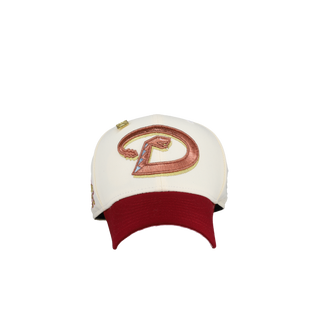 Arizona Diamondbacks 2001 World Series Metallic Chrome/Cardinal 59Fifty Fitted Hat