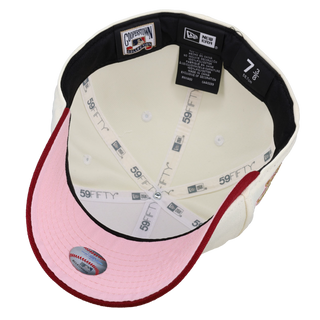 Arizona Diamondbacks 2001 World Series Metallic Chrome/Cardinal 59Fifty Fitted Hat