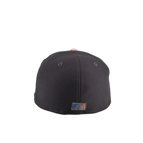 Arizona Diamondbacks 2001 World Series Graphite/Pink 59Fifty Fitted Hat