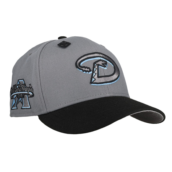 Arizona Diamondbacks 2001 World Series Graphite/Black 59Fifty Fitted Hat