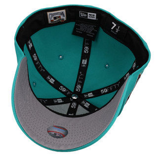 Arizona Diamondbacks 1998 Inaugural Season Teal Kanji 59Fifty Fitted Hat