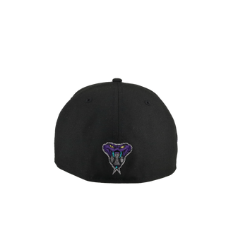 Arizona Diamondbacks 2001 World Series Metallic Logo 59Fifty Fitted Hat