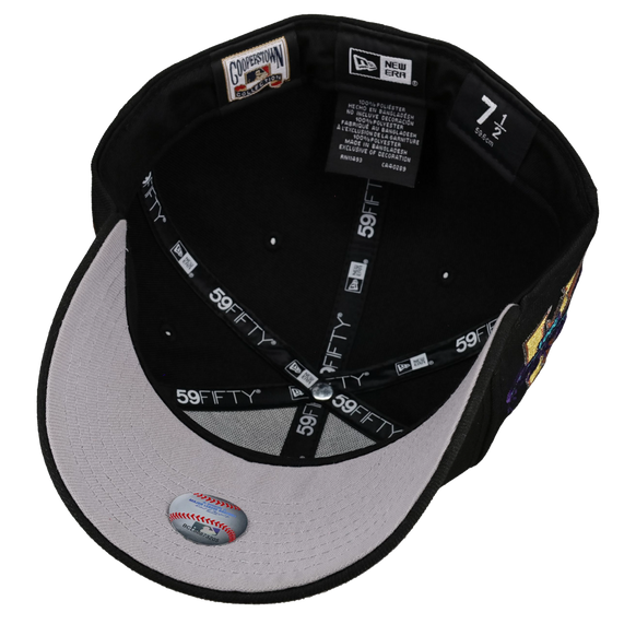 Arizona Diamondbacks 2001 World Series Metallic Logo 59Fifty Fitted Hat