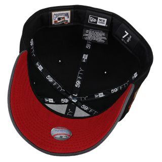 Arizona Diamondbacks 2001 World Series Metallic Print 59Fifty Fitted Hat