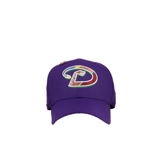 Arizona Diamondbacks 2001 World Series Purple 59Fifty Fitted Hat