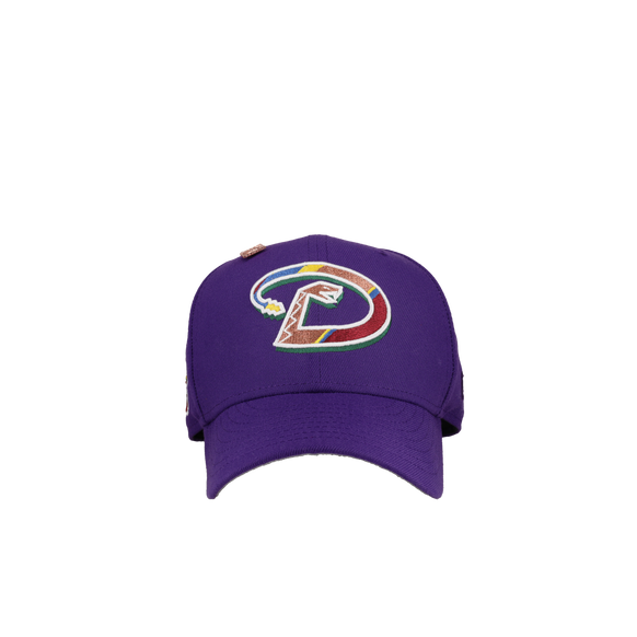 Arizona Diamondbacks 2001 World Series Purple 59Fifty Fitted Hat