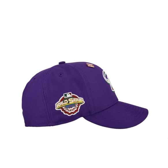 Arizona Diamondbacks 2001 World Series Purple 59Fifty Fitted Hat