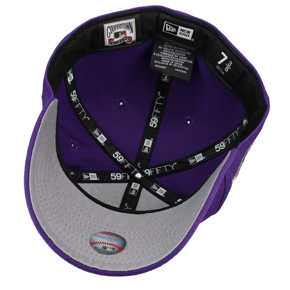 Arizona Diamondbacks 2001 World Series Purple 59Fifty Fitted Hat