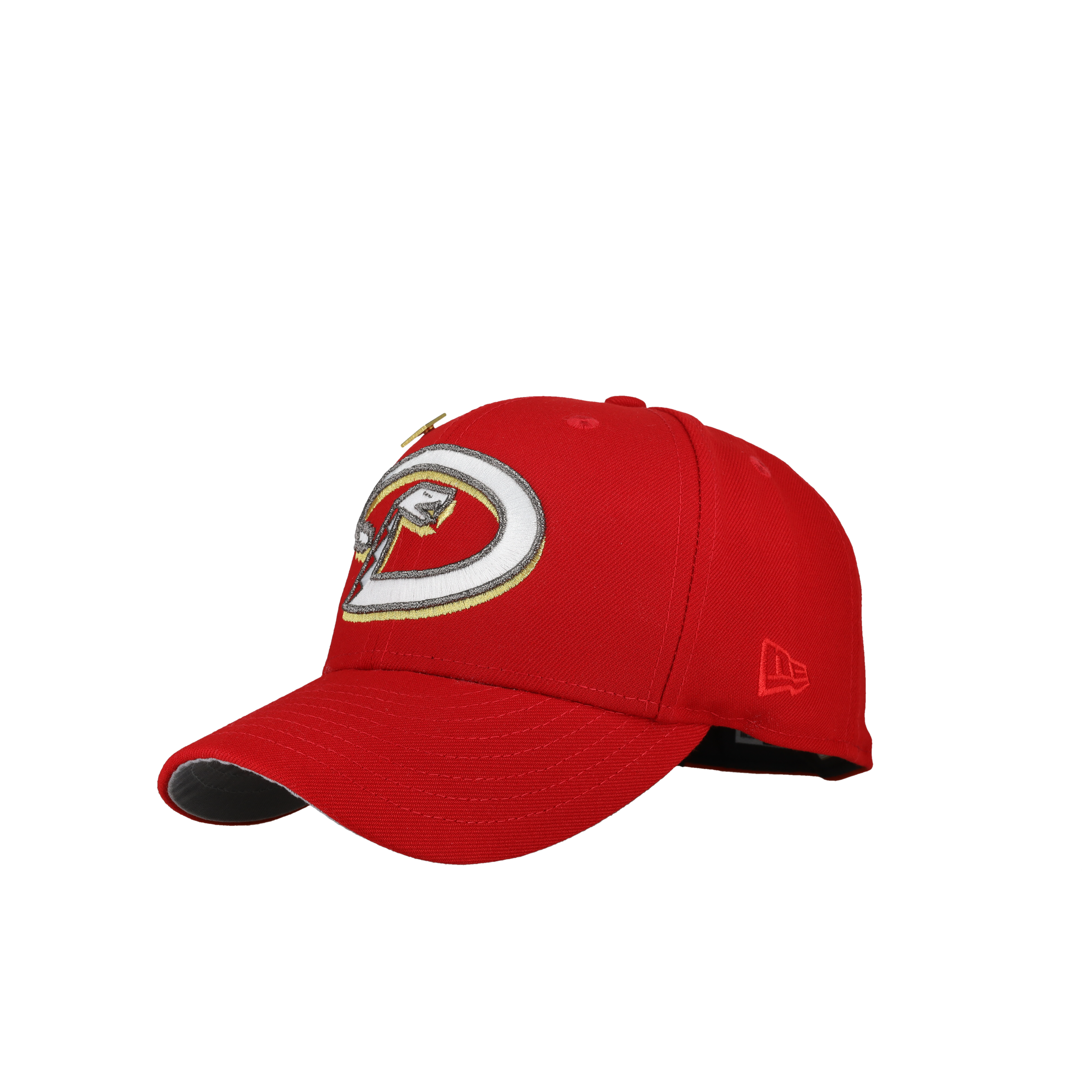 Arizona Diamondbacks 2001 World Series Red Gold Metallic 59Fifty Fitted Hat