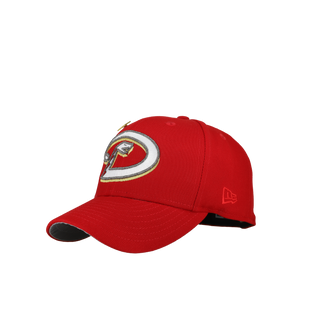 Arizona Diamondbacks 2001 World Series Red Gold Metallic 59Fifty Fitted Hat