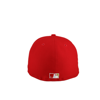 Arizona Diamondbacks 2001 World Series Red Gold Metallic 59Fifty Fitted Hat