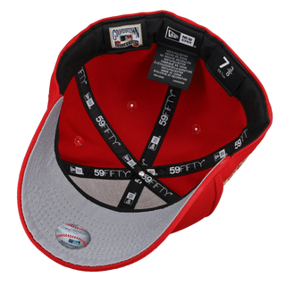 Arizona Diamondbacks 2001 World Series Red Gold Metallic 59Fifty Fitted Hat