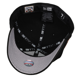 Arizona Diamondbacks 1998 Inaugural Season Black Safari Print Metallic 59Fifty Fitted Hat