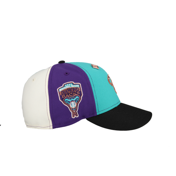 Arizona Diamondbacks 1998 Inaugural Season Pinwheel 59Fifty Fitted Hat