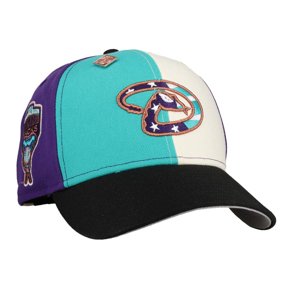 Arizona Diamondbacks 1998 Inaugural Season Pinwheel 59Fifty Fitted Hat