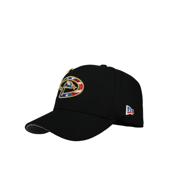 Arizona Diamondbacks 2001 World Series Black USA Logo 59Fifty Fitted Hat