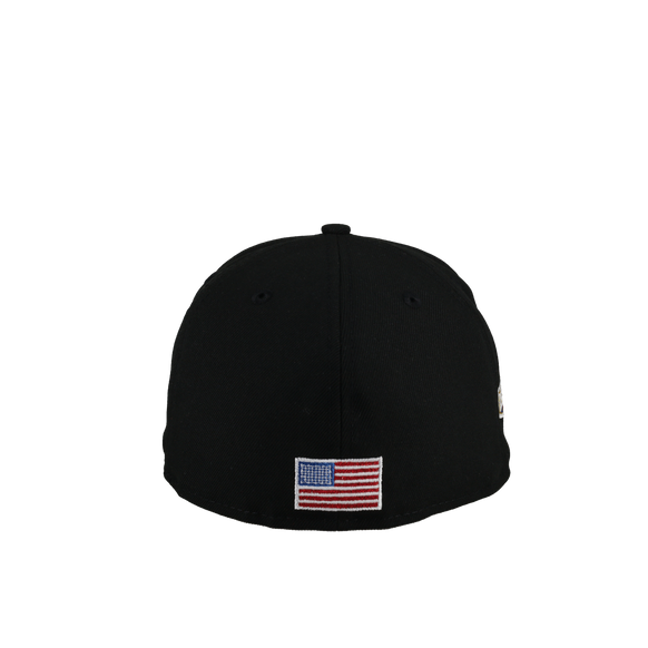 Arizona Diamondbacks 2001 World Series Black USA Logo 59Fifty Fitted Hat