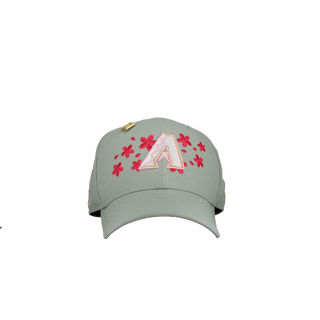 Arizona Diamondbacks 1998 Inaugural Season Green/Pink Flowers 59Fifty Fitted Hat