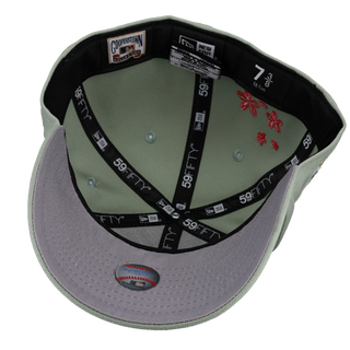 Arizona Diamondbacks 1998 Inaugural Season Green/Pink Flowers 59Fifty Fitted Hat