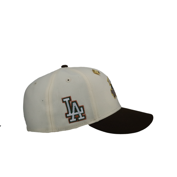 Los Angeles Dodgers Chrome/Brown 1988 World Series 59Fifty Fitted Hat
