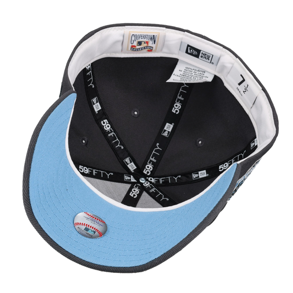 Los Angeles Dodgers 60th Anniversary Graphite 59Fifty Fitted Hat