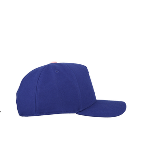 Los Angeles Dodgers 60 Years Off Royal/Pink Mitchell & Ness A Frame Snapback Hat