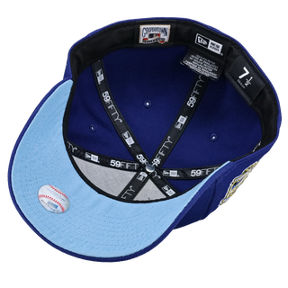 Los Angeles Dodgers 40th Anniversary Blue/Cow Print 59Fifty Fitted Hat