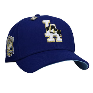 Los Angeles Dodgers 40th Anniversary Blue/Cow Print 59Fifty Fitted Hat