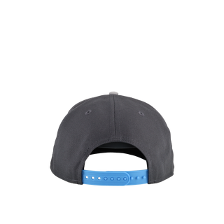 Los Angeles Dodgers Graphite/Ice Blue Metallic 9Fifty A Frame Snapback Hat