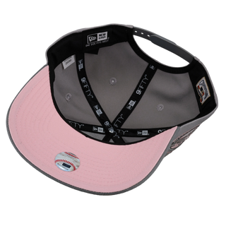 Los Angeles Dodgers 50th Anniversary Grey/Pink 9Fifty A Frame Snapback Hat