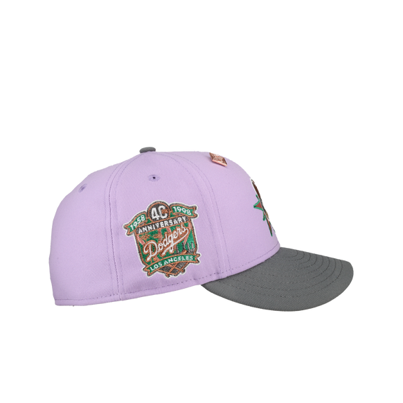 Los Angeles Dodgers 40th Anniversary Lavender Ohtani 59Fifty Fitted Hat
