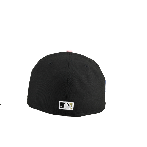 Los Angeles Dodgers Back To Back Champions Black Pink Cow Print 59Fifty Fitted Hat