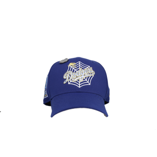 Los Angeles Dodgers 60th Anniversary Blue Spiderweb 59Fifty Fitted Hat