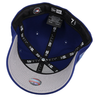 Los Angeles Dodgers 60th Anniversary Blue Spiderweb 59Fifty Fitted Hat