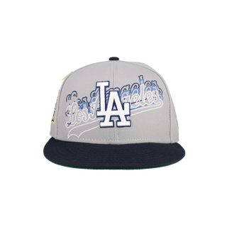 Los Angeles Dodgers Word Drop Collection 2020 World Series Fitted Hat