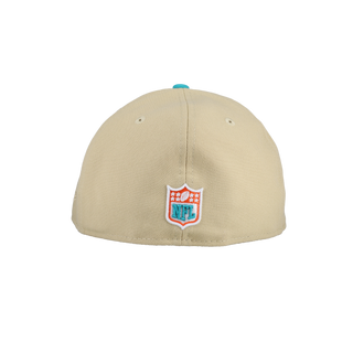 Miami Dolphins Vegas Gold 1998 Pro Bowl Patch 59Fifty Fitted Hat