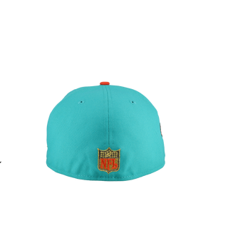 Miami Dolphins 2001 Pro Bowl Teal/Black 59Fifty Fitted Hat