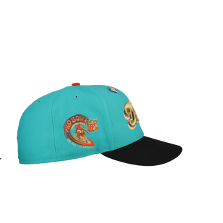 Miami Dolphins 2001 Pro Bowl Teal/Black 59Fifty Fitted Hat