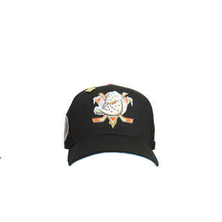 Anaheim Mighty Ducks Black Frozen Ice 59Fifty Fitted Hat