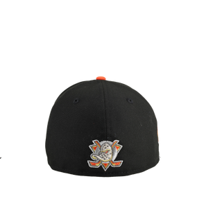 PRE-ORDER Anaheim Mighty Ducks Black Frozen Ice 59Fifty Fitted Hat