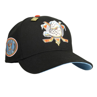 Anaheim Mighty Ducks Black Frozen Ice 59Fifty Fitted Hat