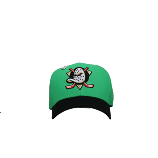Anaheim Mighty Ducks 30th Anniversary Green/Black 59Fifty Fitted Hat