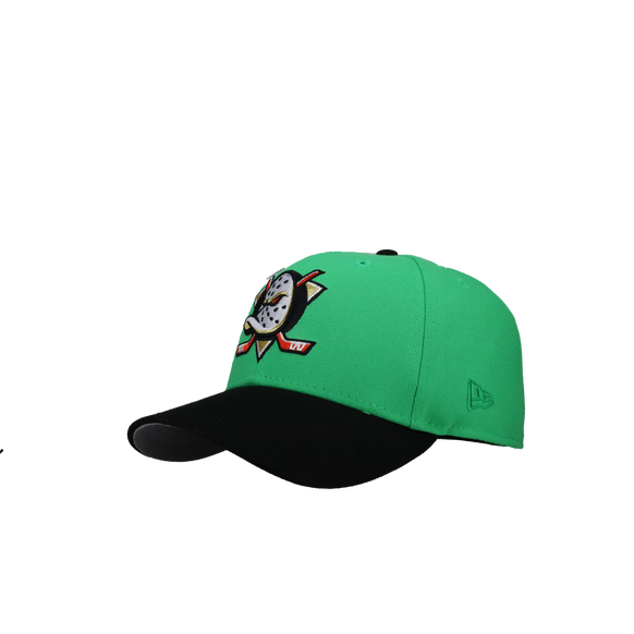 Anaheim Mighty Ducks 30th Anniversary Green/Black 59Fifty Fitted Hat